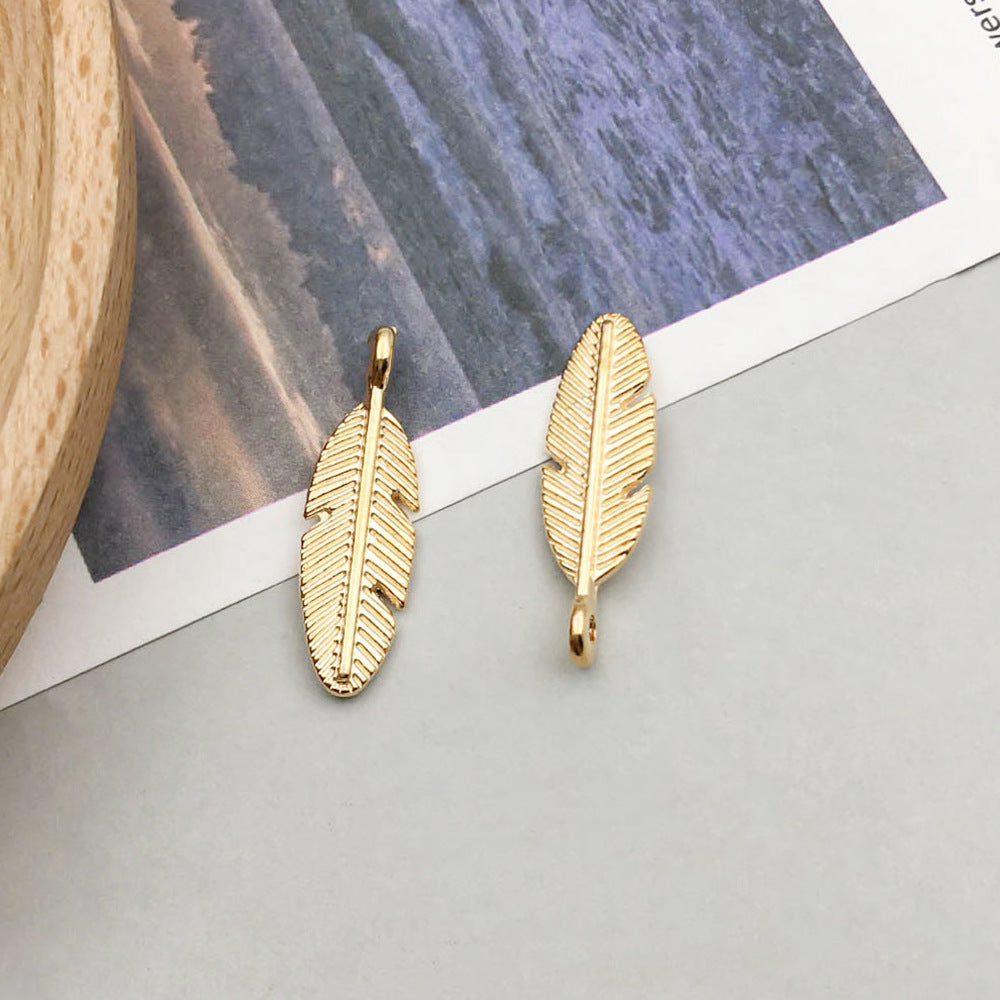 Wholesale 1 New KC Gold Alloy Simulation Animal Owl Butterfly DIY Pendant