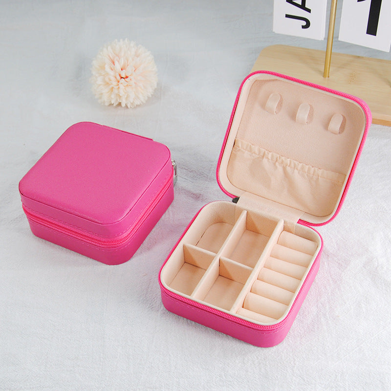 Wholesale Jewelry box with flip cover for ring and earring storage