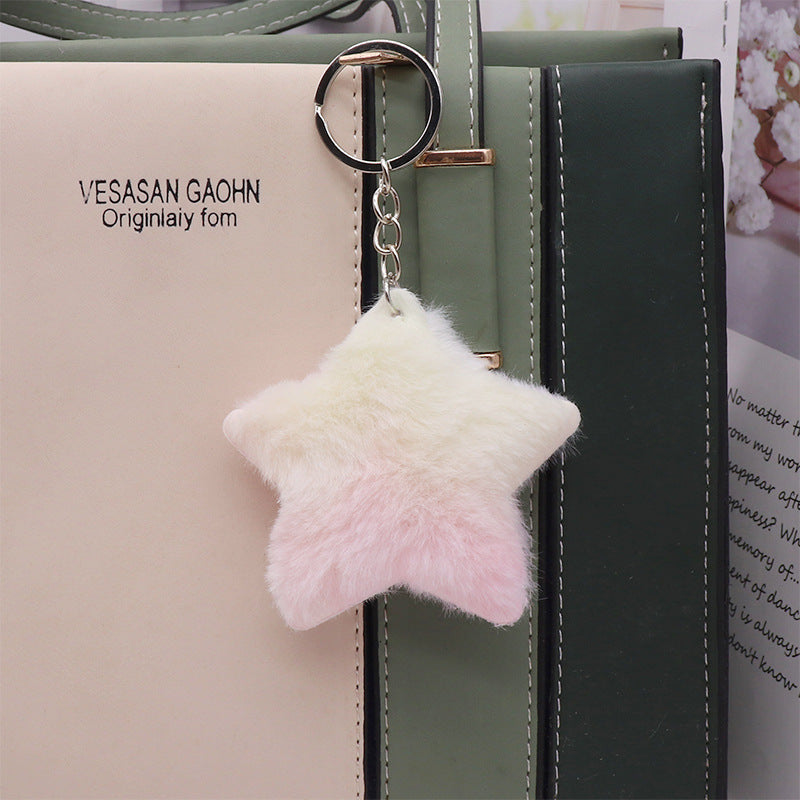 Wholesale Cute Simple Fantasy Series Love Plush Keychain