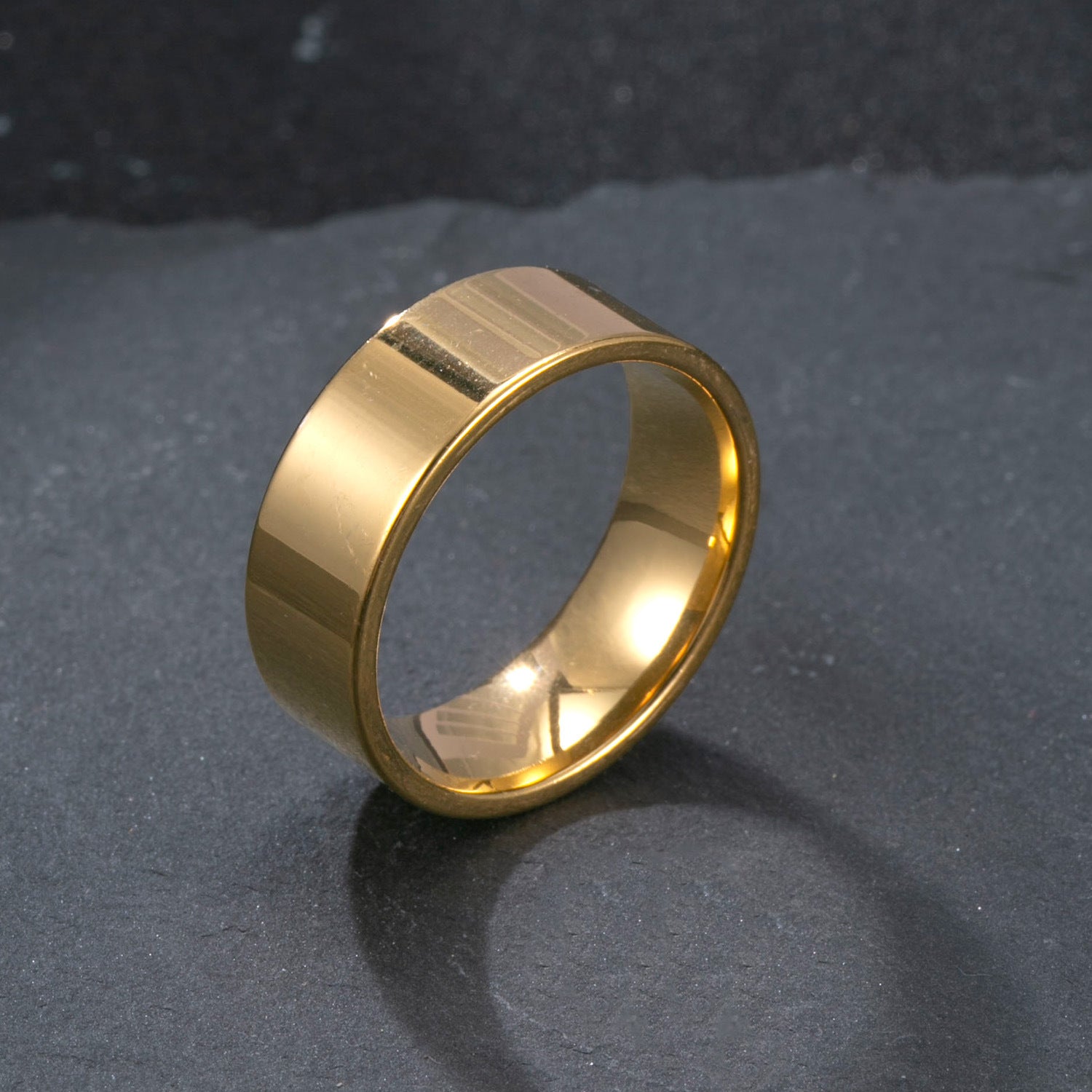 Wholesale Stainless steel ring shiny ring