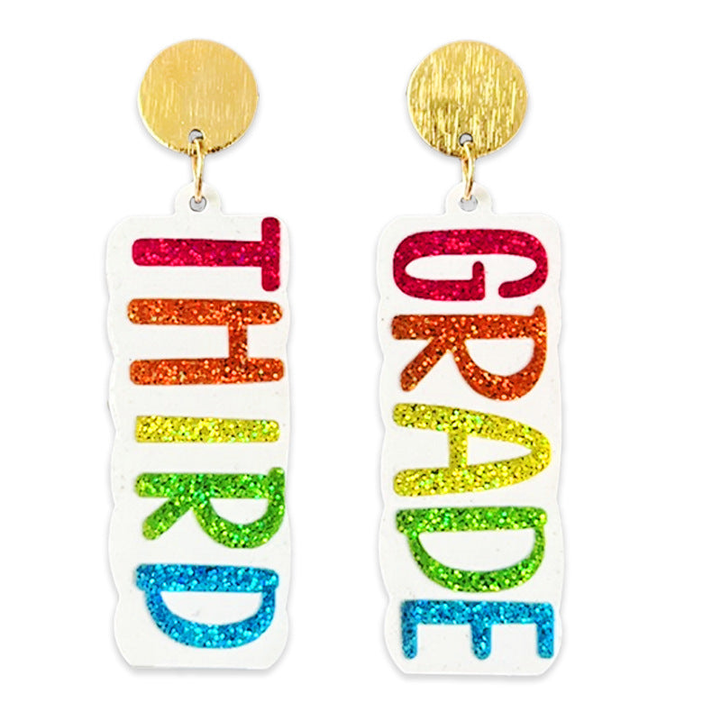 Wholesale New semester colorful earrings