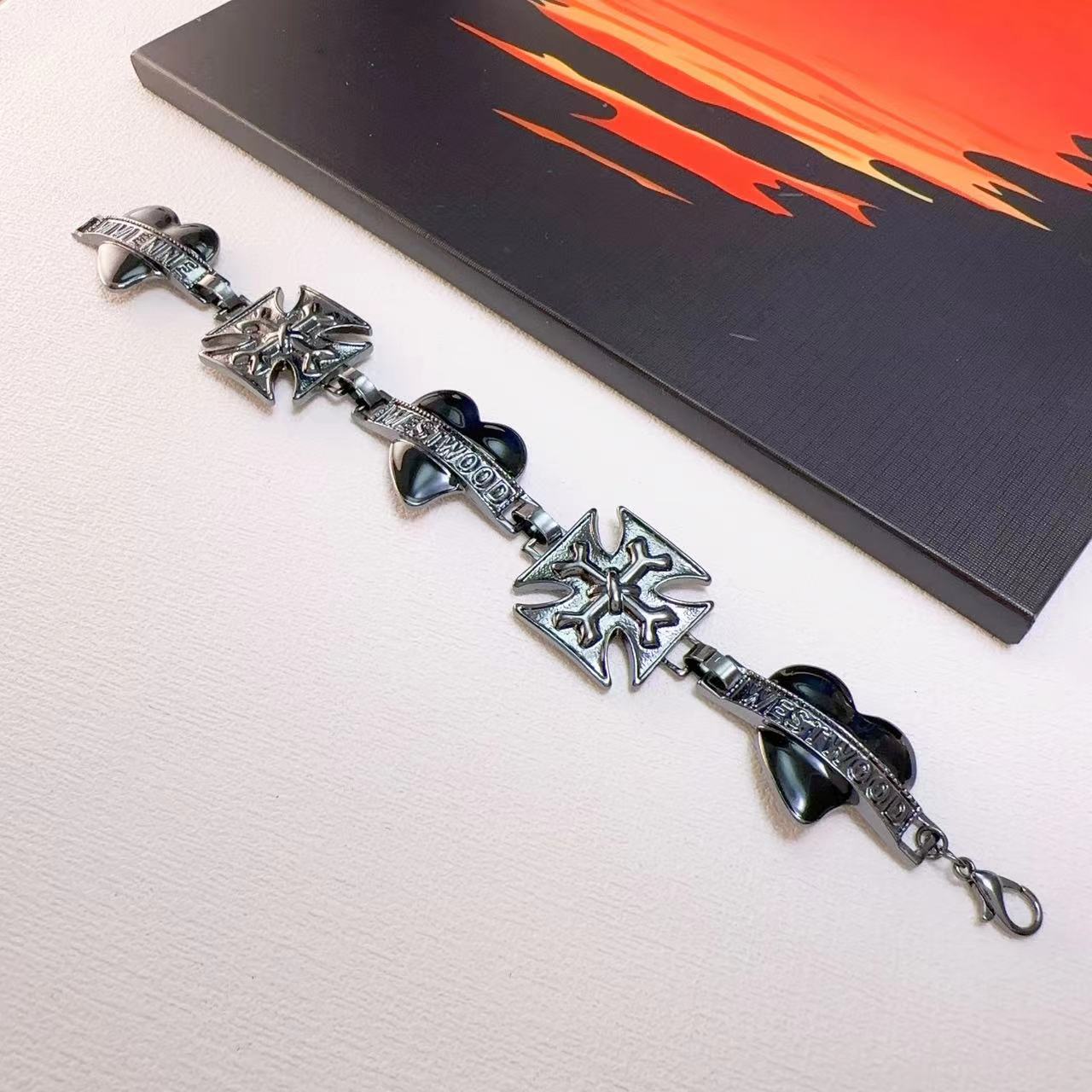 Wholesale Punk Love Cross Bracelet