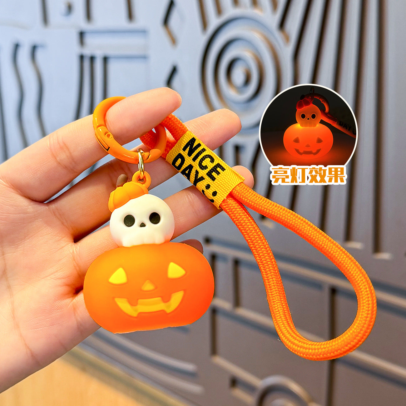 Wholesale  pumpkin keychain pendant