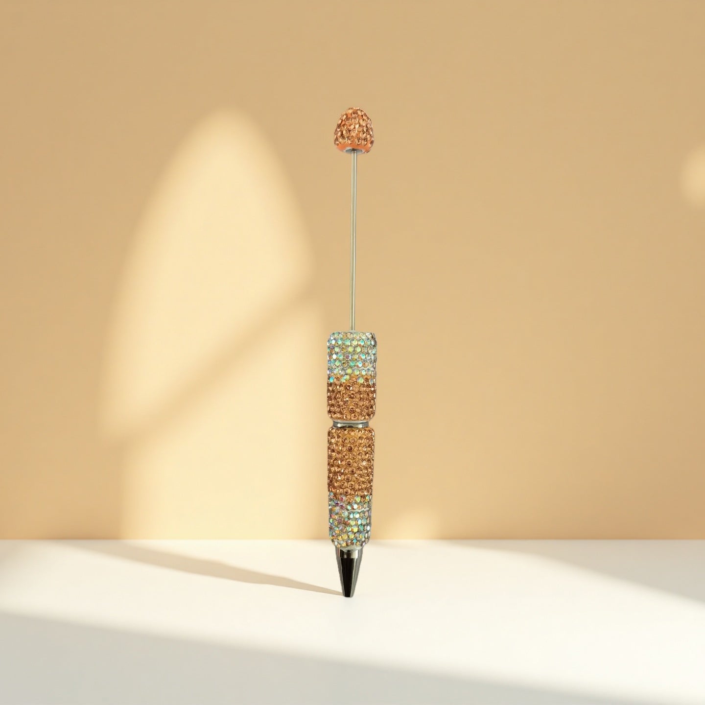 Wholesale Fully diamond-encrusted beadable pens