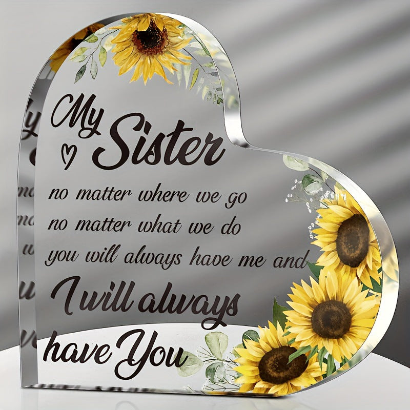 Wholesale of Transparent and Caring Acrylic Ornaments for Mother's Day