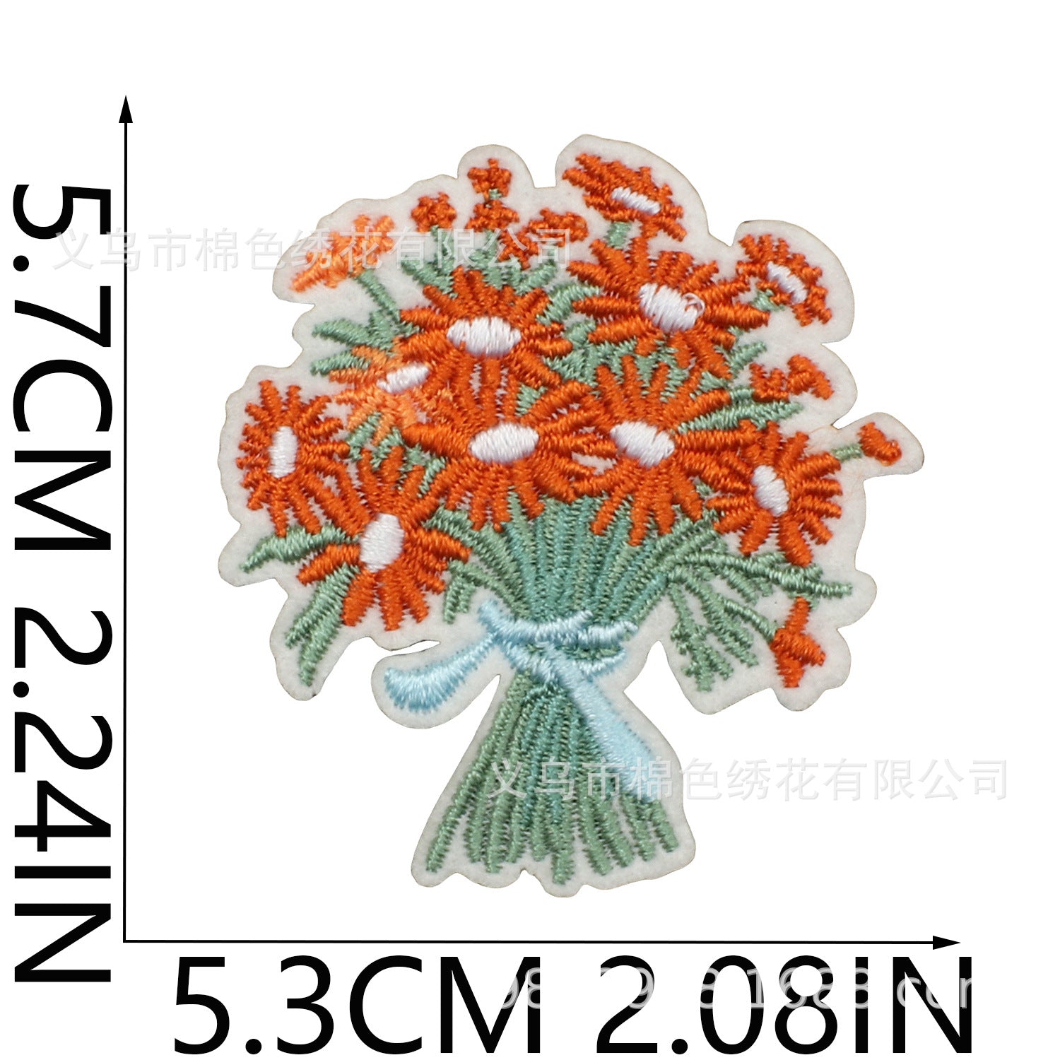 Wholesale Flower Fairy Embroidery Patch With Strawberry Coffee Design Polyester Thread For Clothing Bags Hats Trendy DIY Craft Supply Resale Gift
