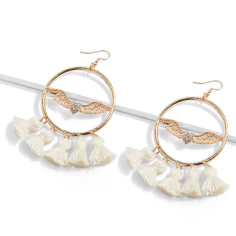 Wholesale Ethnic Tassels, Bohemian Hand-made Temperament Studs