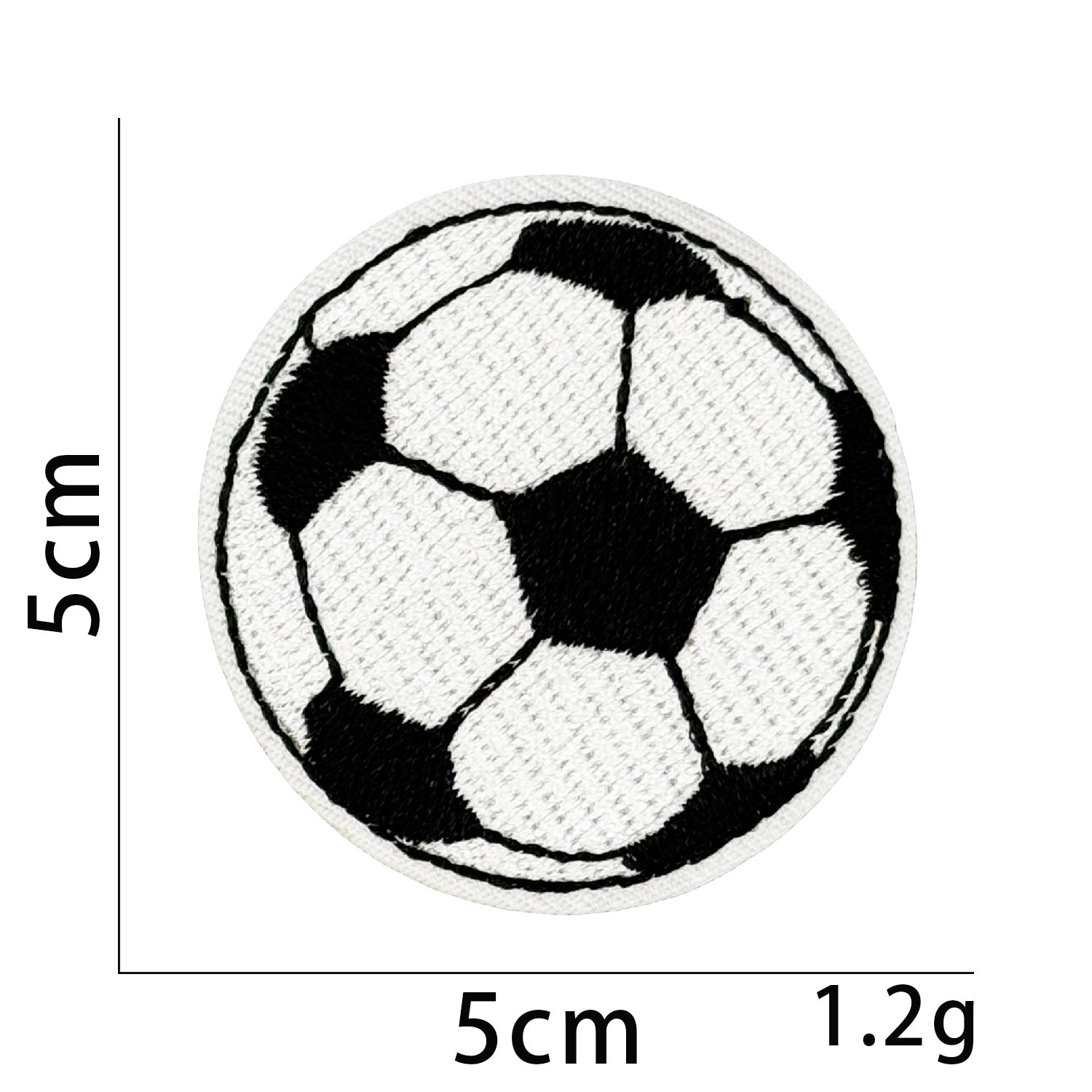 Wholesale 10pcs Sports Football  embroidered patch