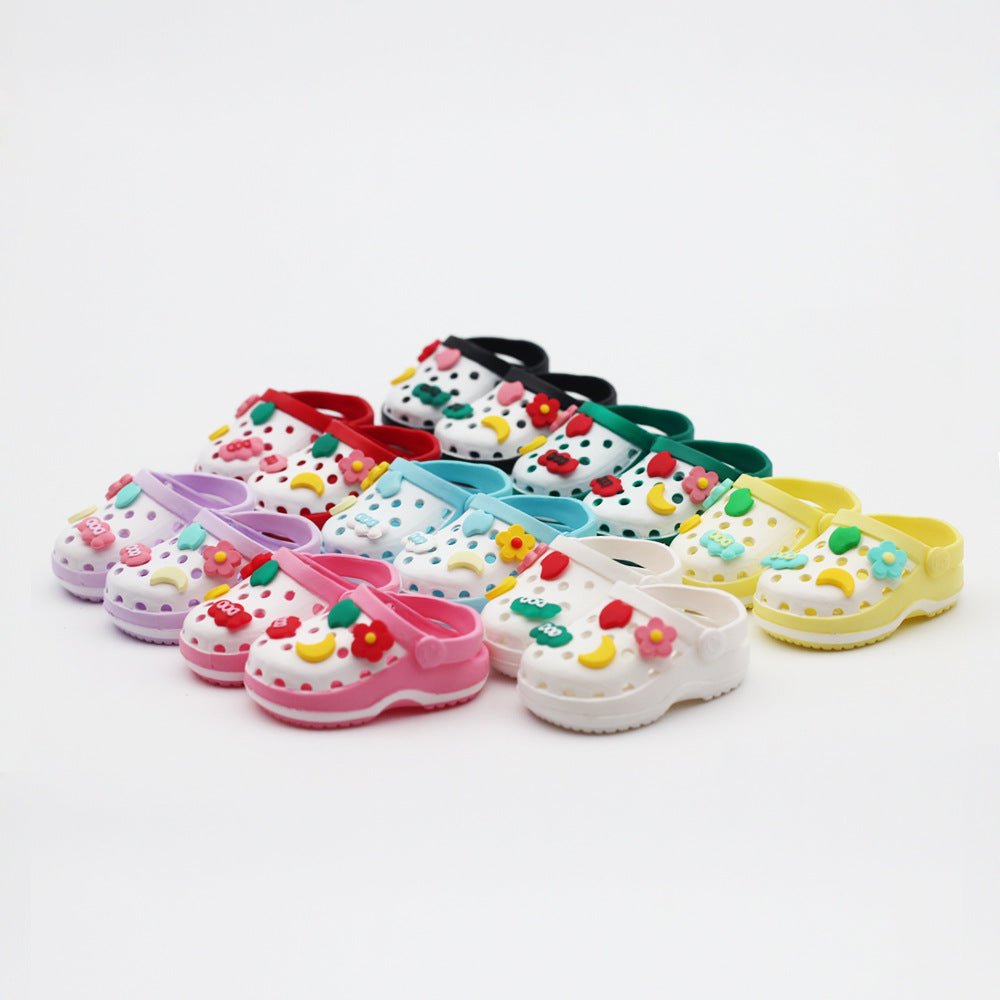 Wholesale 20cm cotton doll slippers 14 inch toy beach shoes