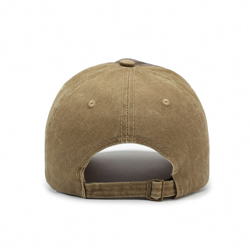 Wholesale New Washed Denim Letter Baseball Cap Embroidered Trendy Letter Cap Outdoor Fashion Personalized