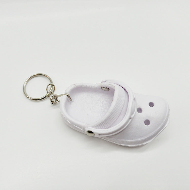 Wholesale Mini Slippers Hole Shoes EVA Keychain