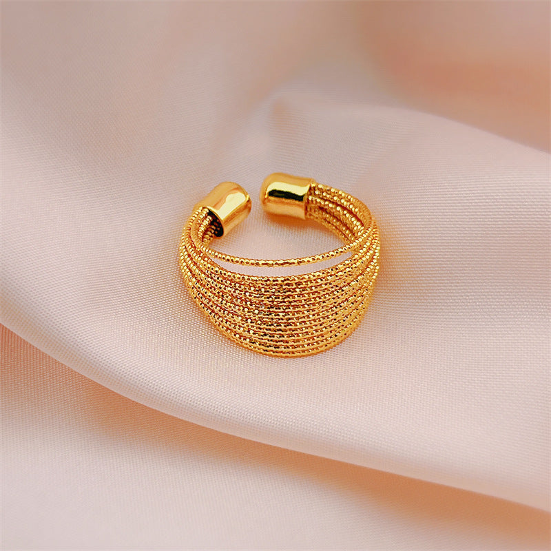 Tienda de la ciudad al por mayor Anillo de cobre