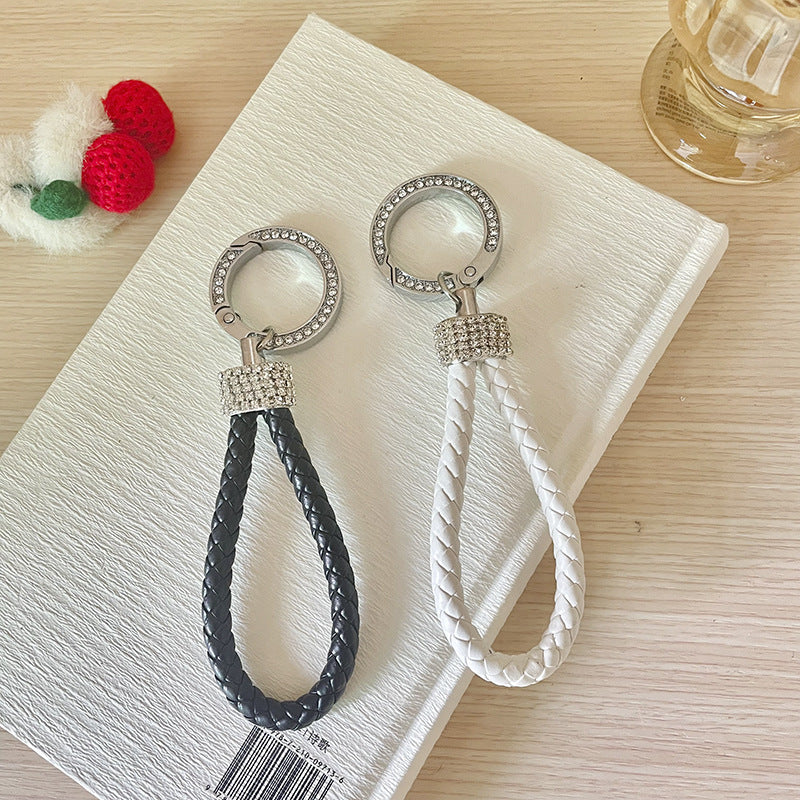Wholesale Diamond PU Keychain
