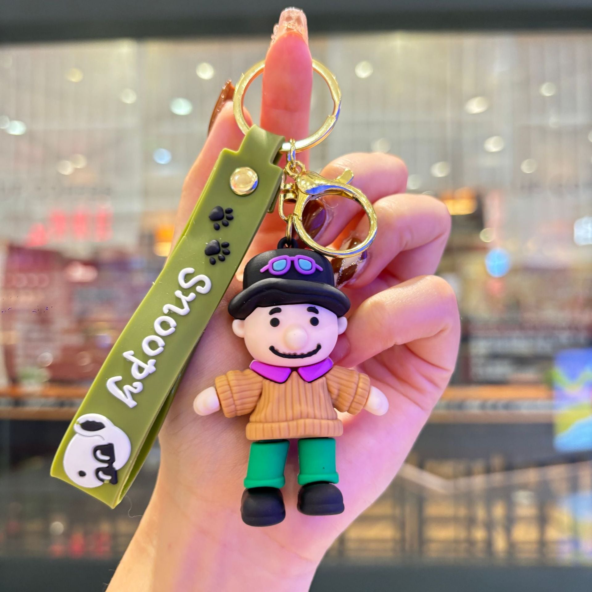 Wholesale Colorful cartoon dog Cute Keychain OLY Exclusive