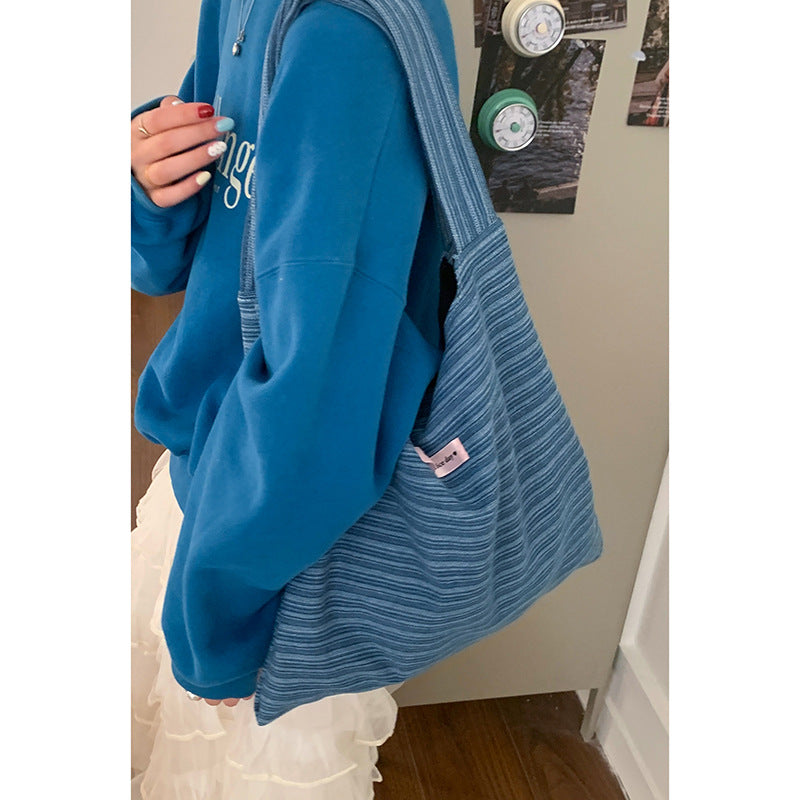 Wholesale Lazy style large capacity shoulder bag