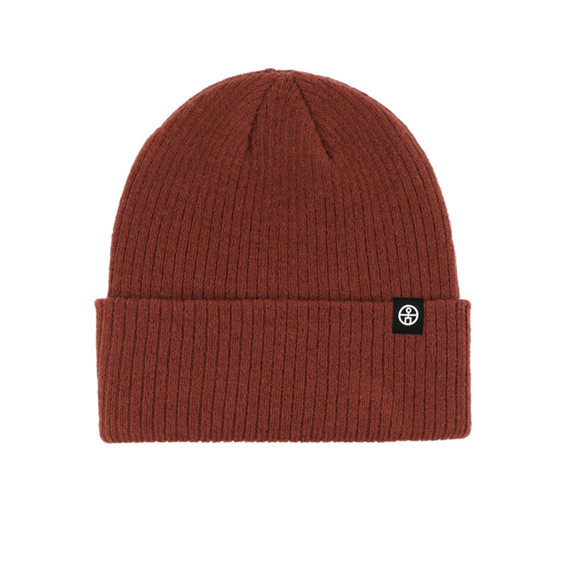 Wholesale Winter hat women' s thick warm knitted hat men' s cycling skiing windproof plus velvet warm hat men