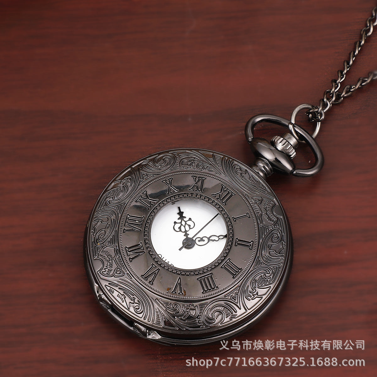 Wholesale Vintage carved hollow pocket watch