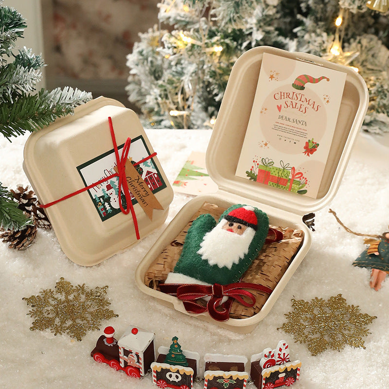 Wholesale Christmas gift plush Christmas tree pendant Christmas decoration