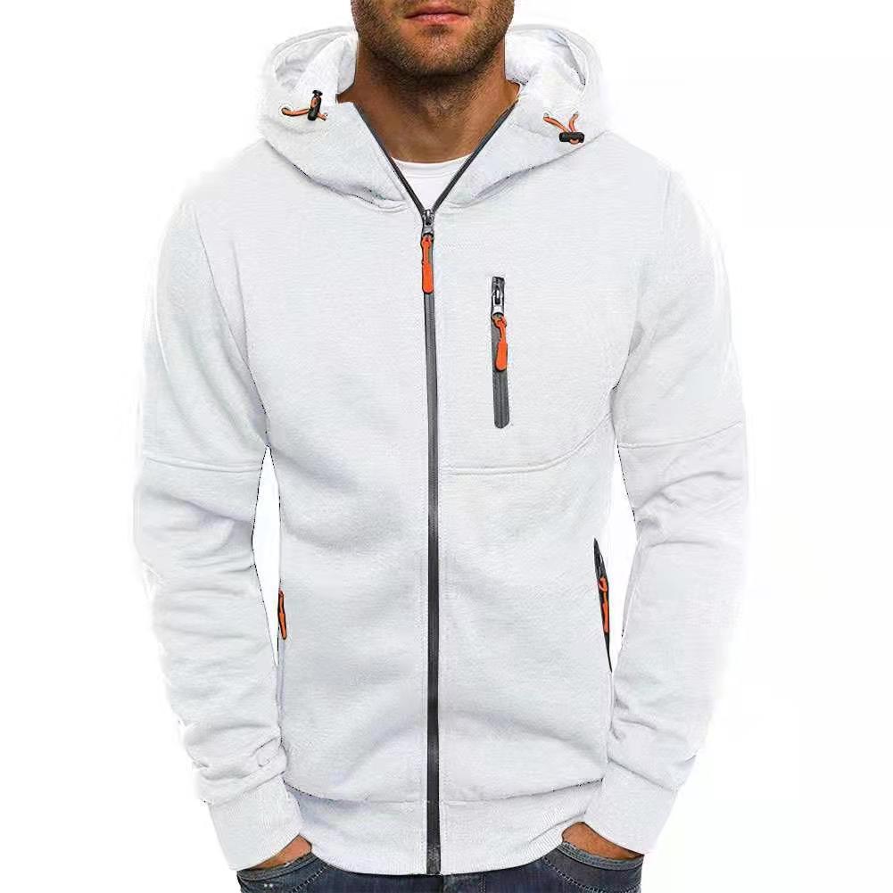 Wholesale Outdoor Casual Hoodie Plus Velvet Autumn Men's Jacket Sweatshirt