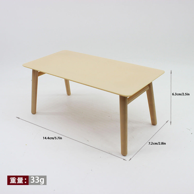 Wholesale Mini dollhouse decorations dining tables  chairs Doll Accessories