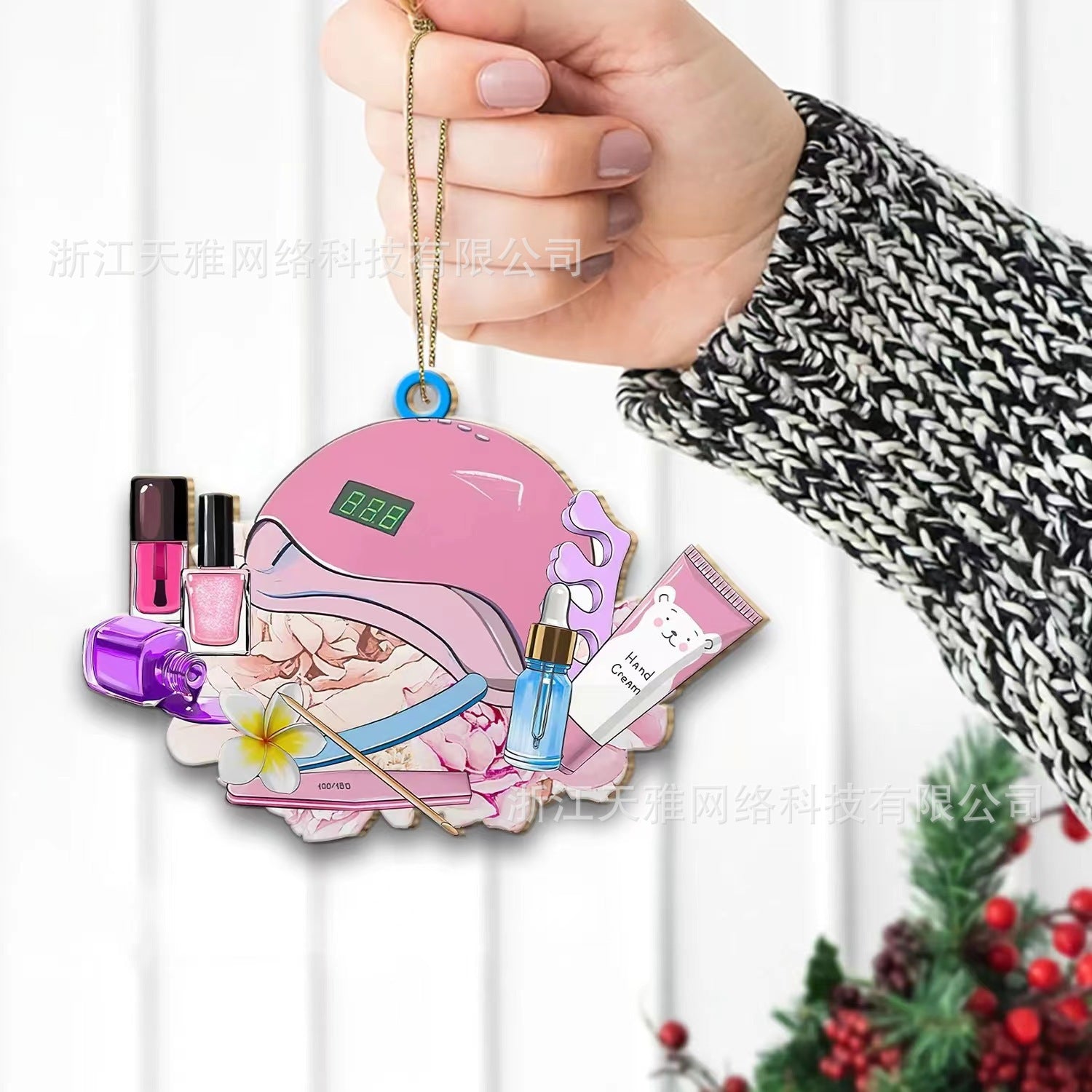 Wholesale Acrylic Women's Cosmetics Series Car