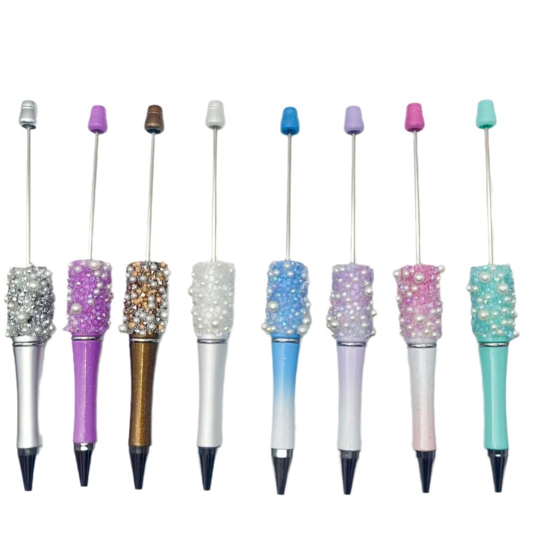 Wholesale 10pcs Pearl Sugar Bead Pen Hand Painted Beads DIY