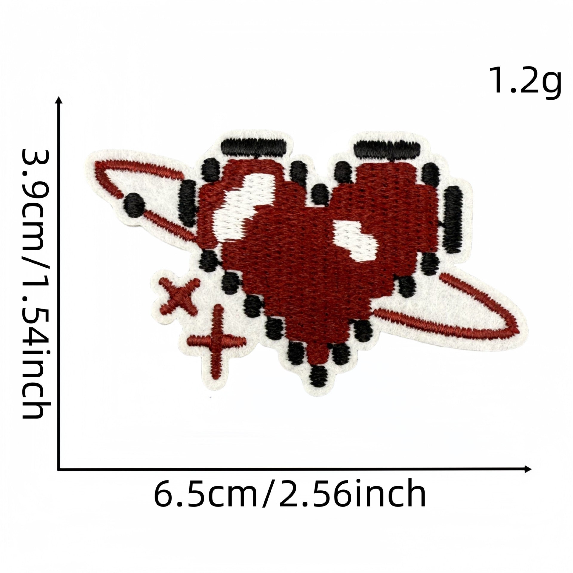 Wholesale Embroidered Patch Cartoon Y2K Sunglasses Design Fabric Applique For Clothing Decoration Casual Fashion Accessory