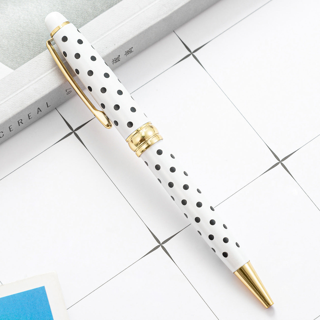 Whoelsale Pens Cute Dot Metal Pen Fashionable Office Pen