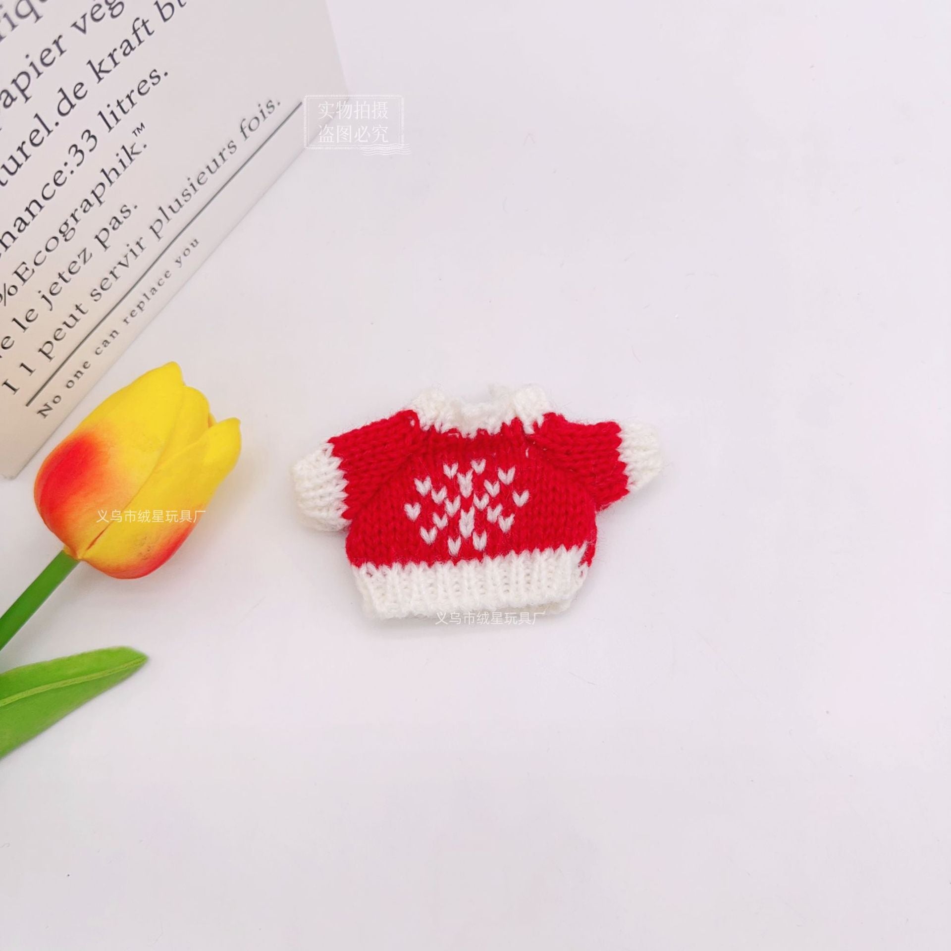 Wholesale Creative Cotton Sweater Doll Accessories Little Clothes for Cotton Dolls Dog Leader Costume Toy Series Life Category