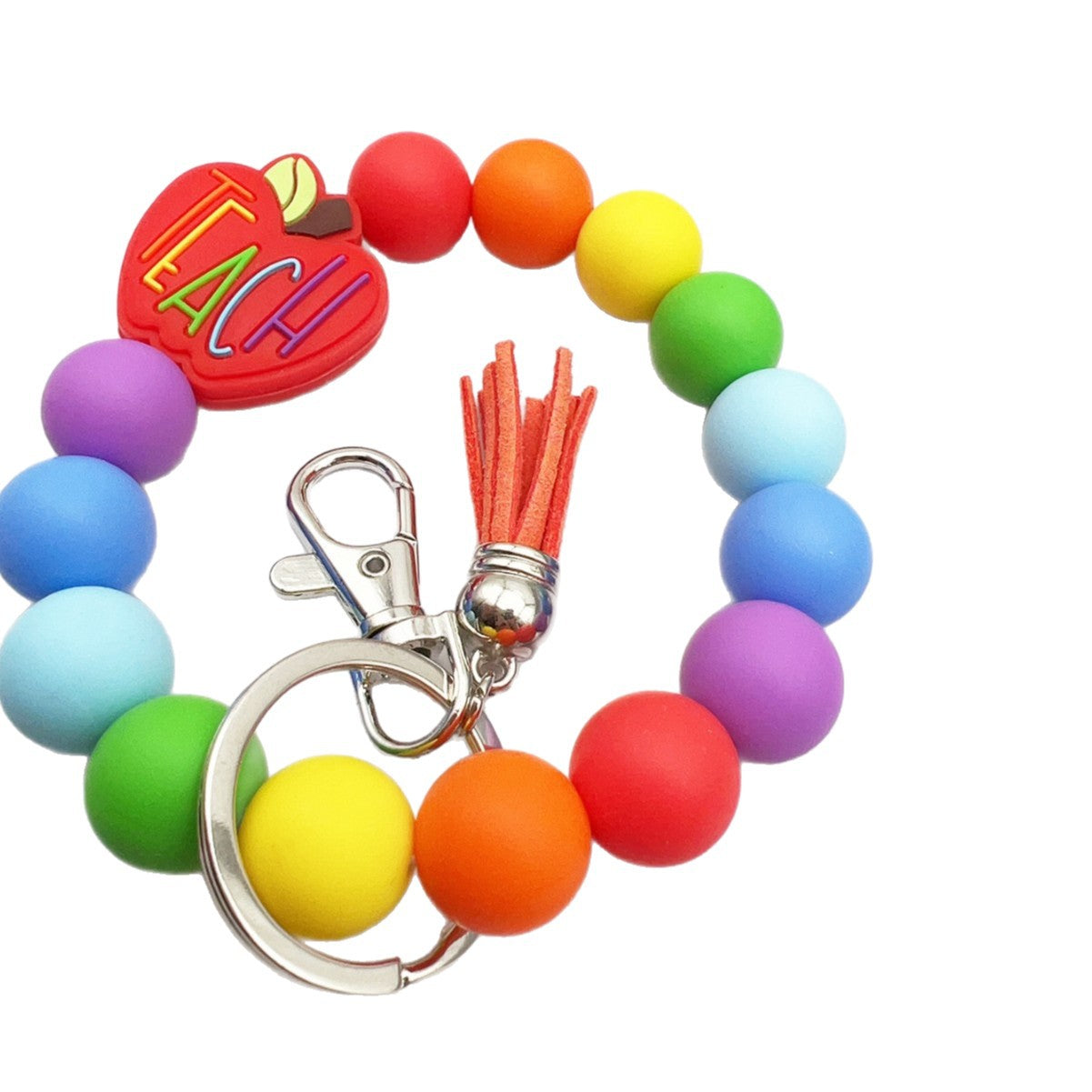 Wholesale Silicone Apple keychain