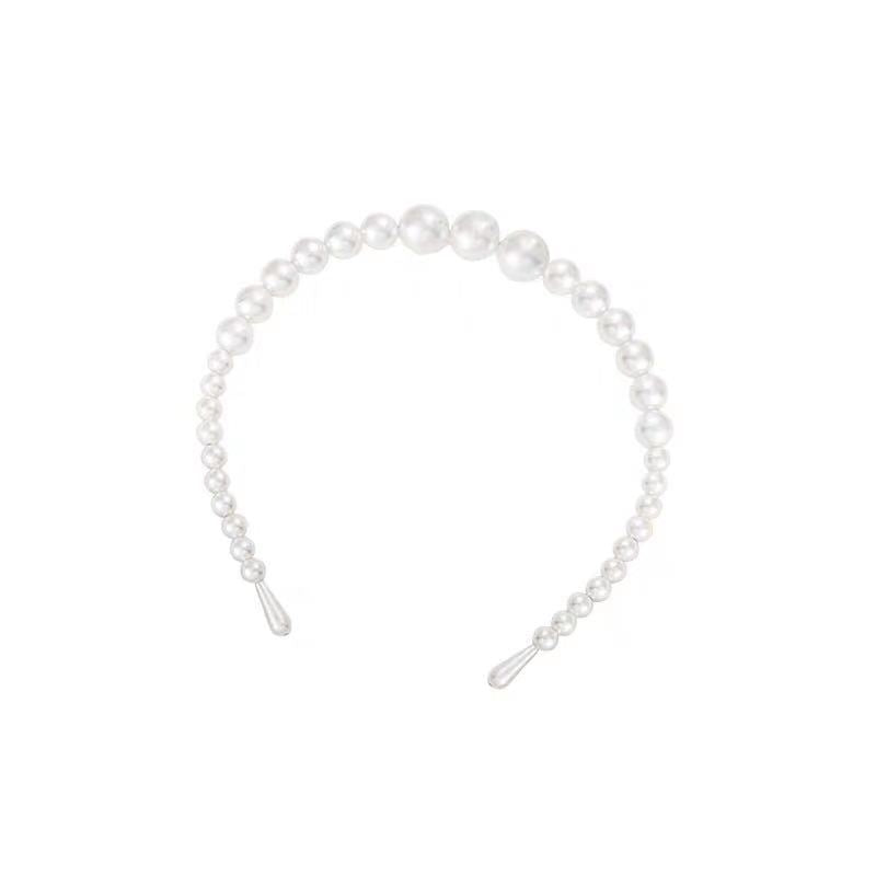 Wholesale Pearl Bow Braided Headband
