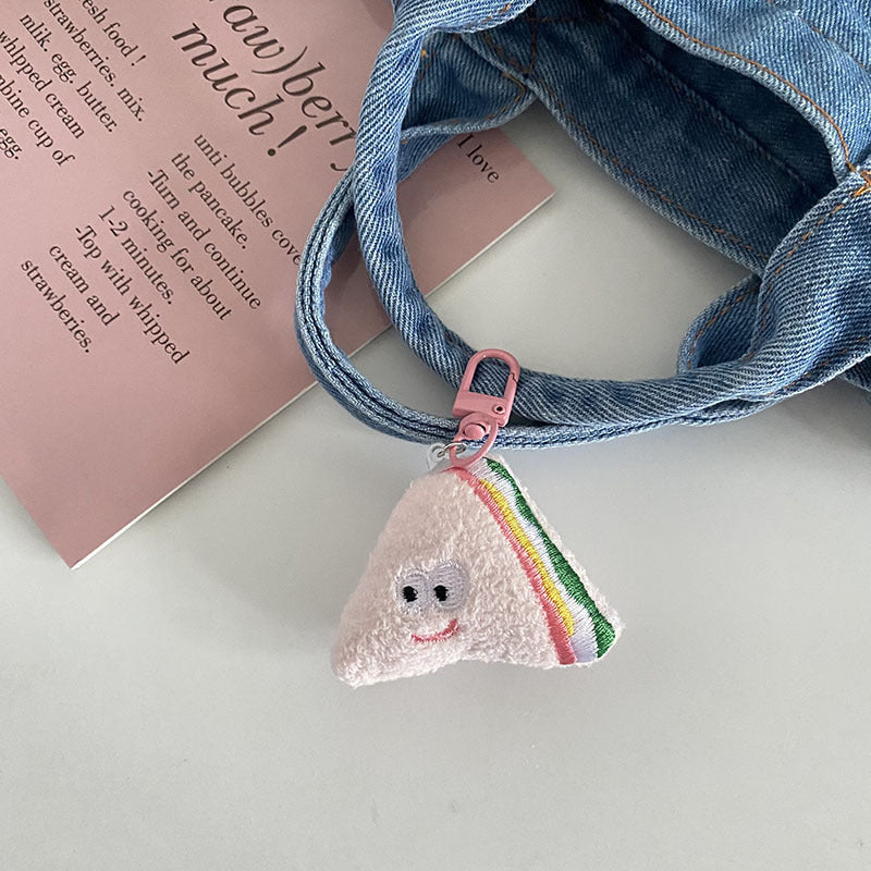 Wholesale Cute Expression Plush Keychain