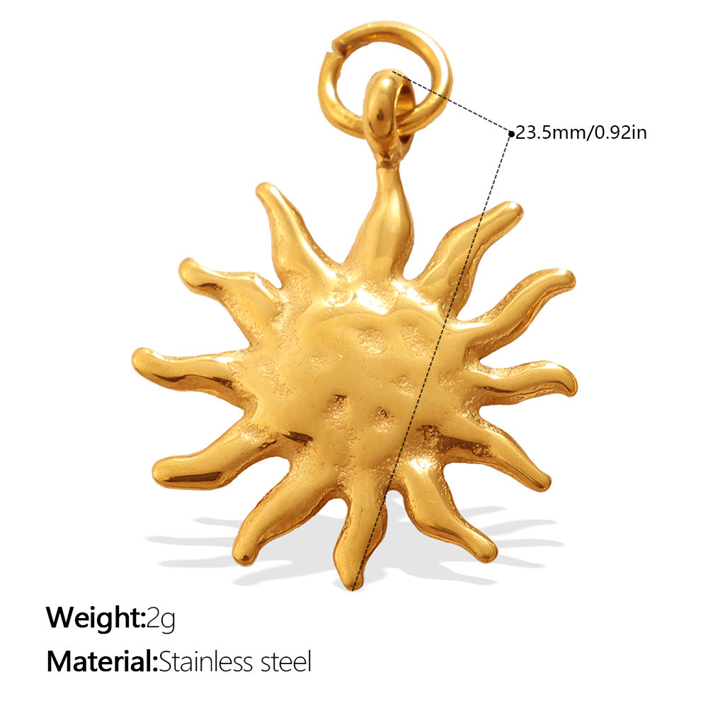 Wholesale Vintage Symbol Multi Style Sun Moon Eye Necklace Pendant Accessories