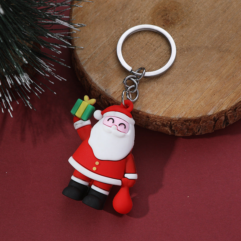 Wholesale Christmas PVC Keychain