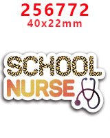 Wholesale Random 30pcs Colored Nurse's Day Series  Acrylic Flatback