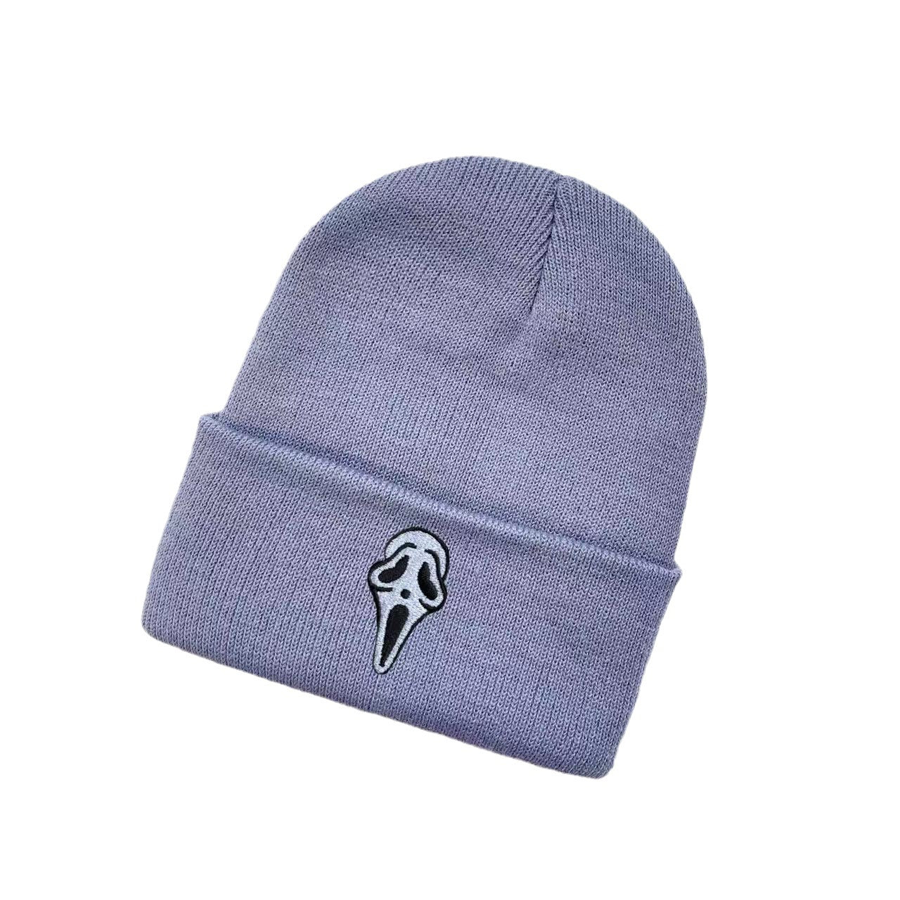 Wholesale Halloween Skull Acrylic Knitted Hat