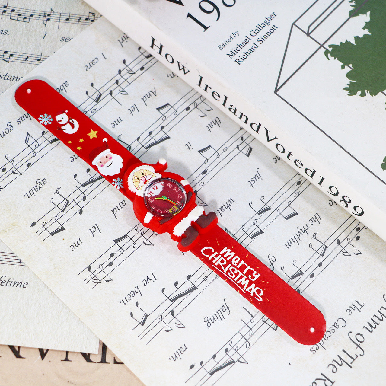 Wholesale Children's Toys Snap Ring Quartz PVC Watch