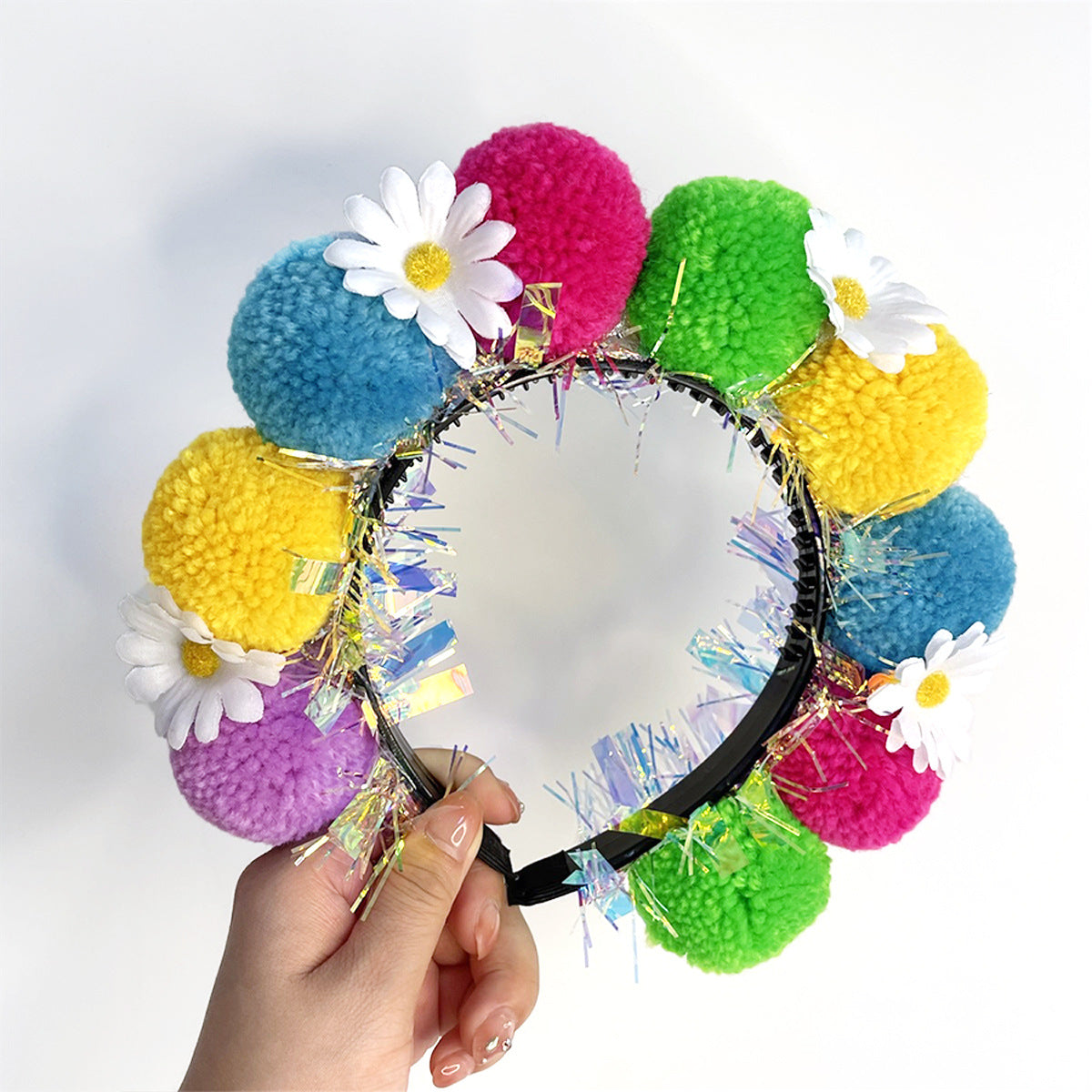 Wholesale All-match Three-dimensional High Cranium Top Pair Red New Year Holiday Headband