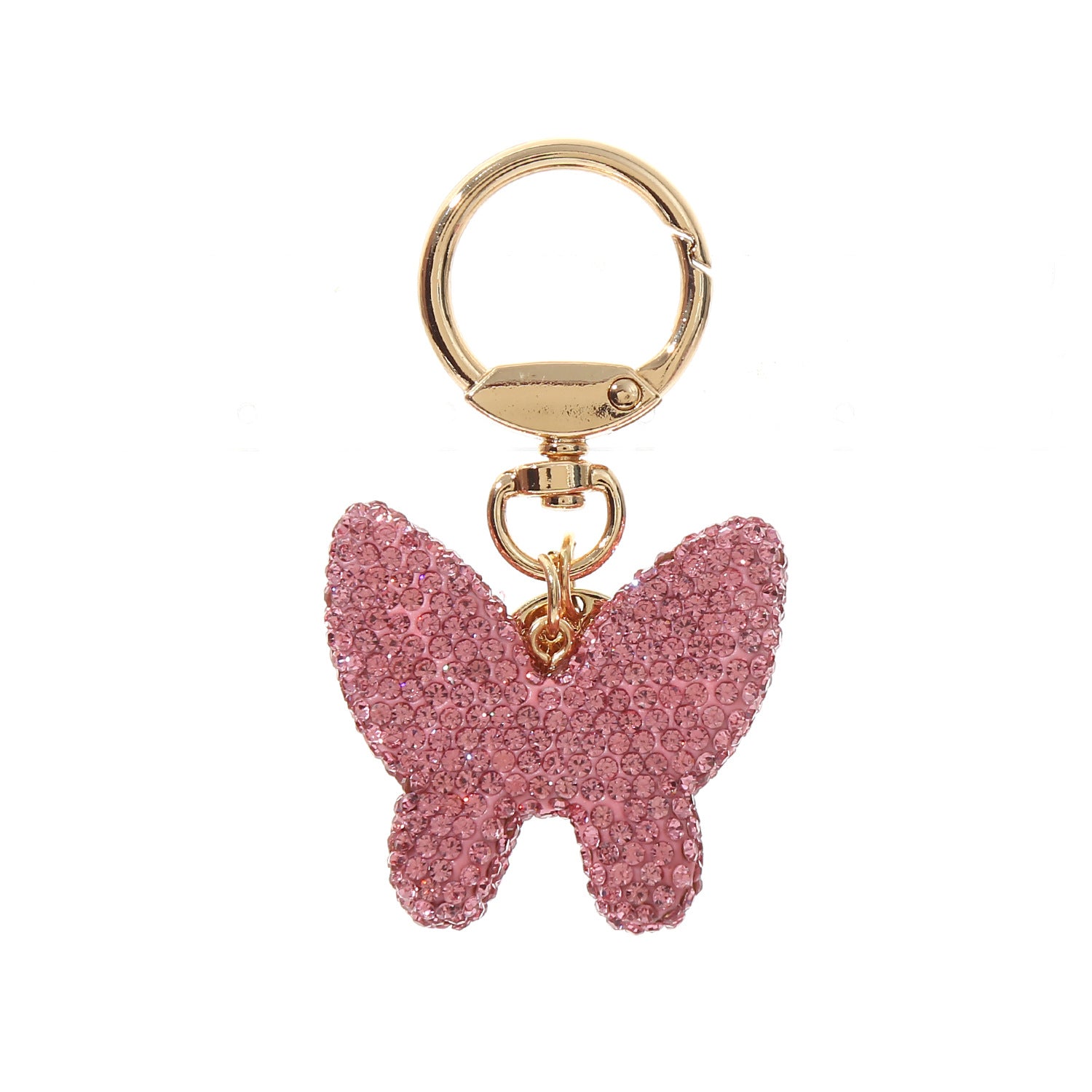 Wholesale Full Diamond Butterfly Keychains