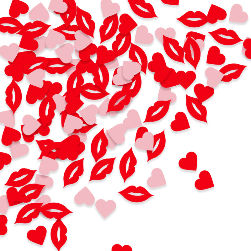 Wholesale Valentine's Day Love Lips Confetti Decoration