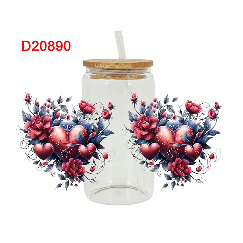 Wholesale UV Transfer Paste Glass Crystal Label Crystal Paste 16OZ UV DTF WRAPS