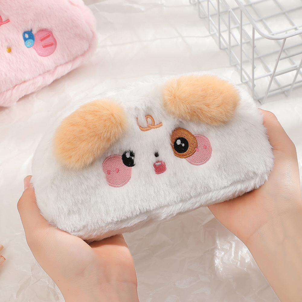 Wholesale Plush Cute Animal Makeup Storage Bag