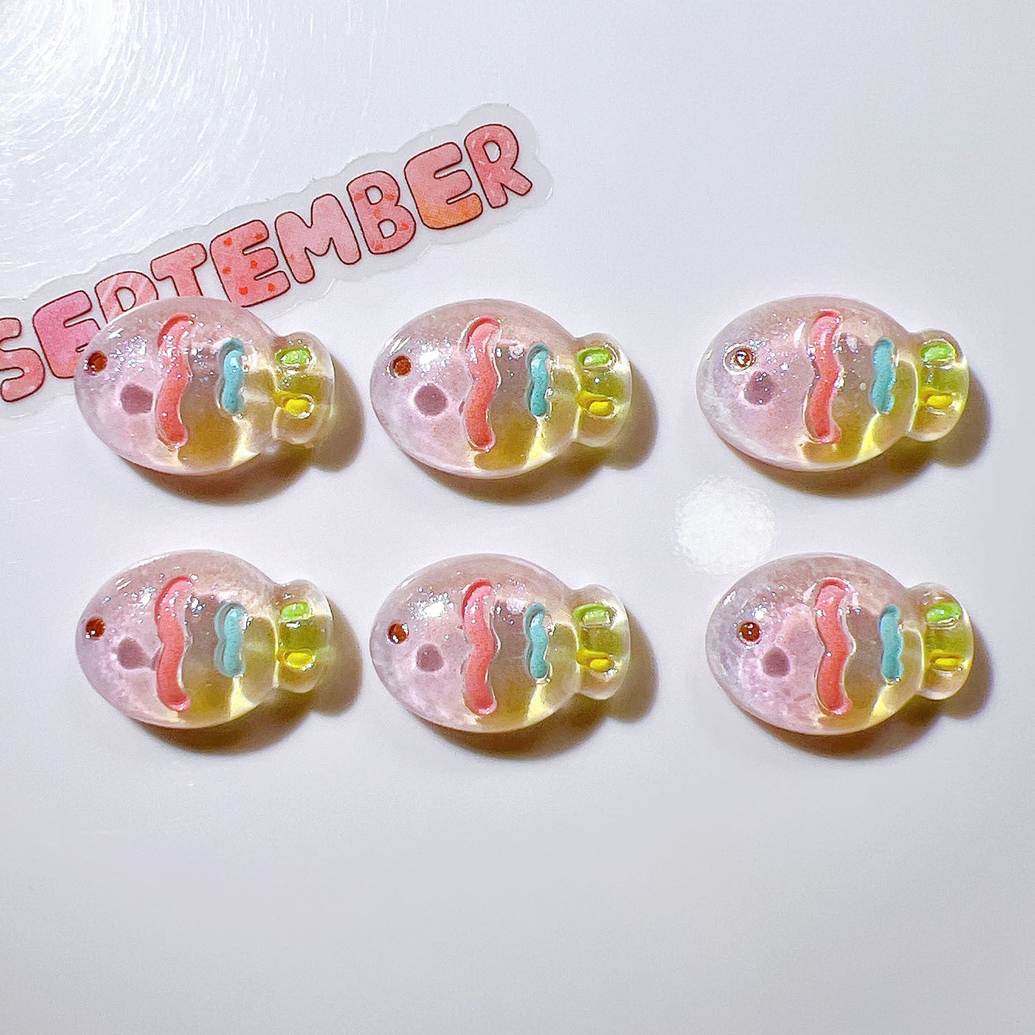 Wholesale 20pcs/pack Resin accessories DIY accessories cream glue hair accessories