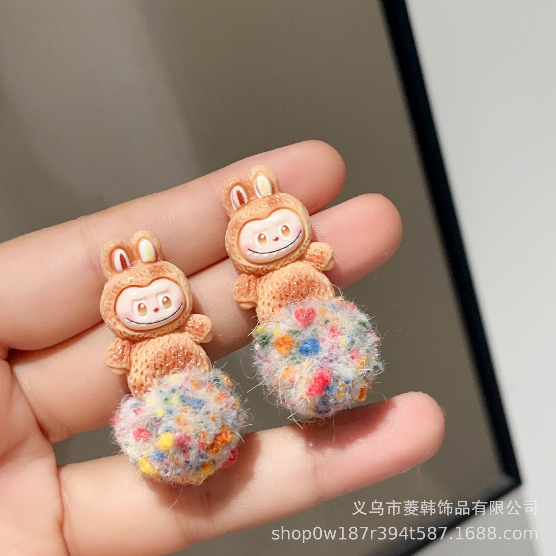 Wholesale Cute 925 silver needle earrings