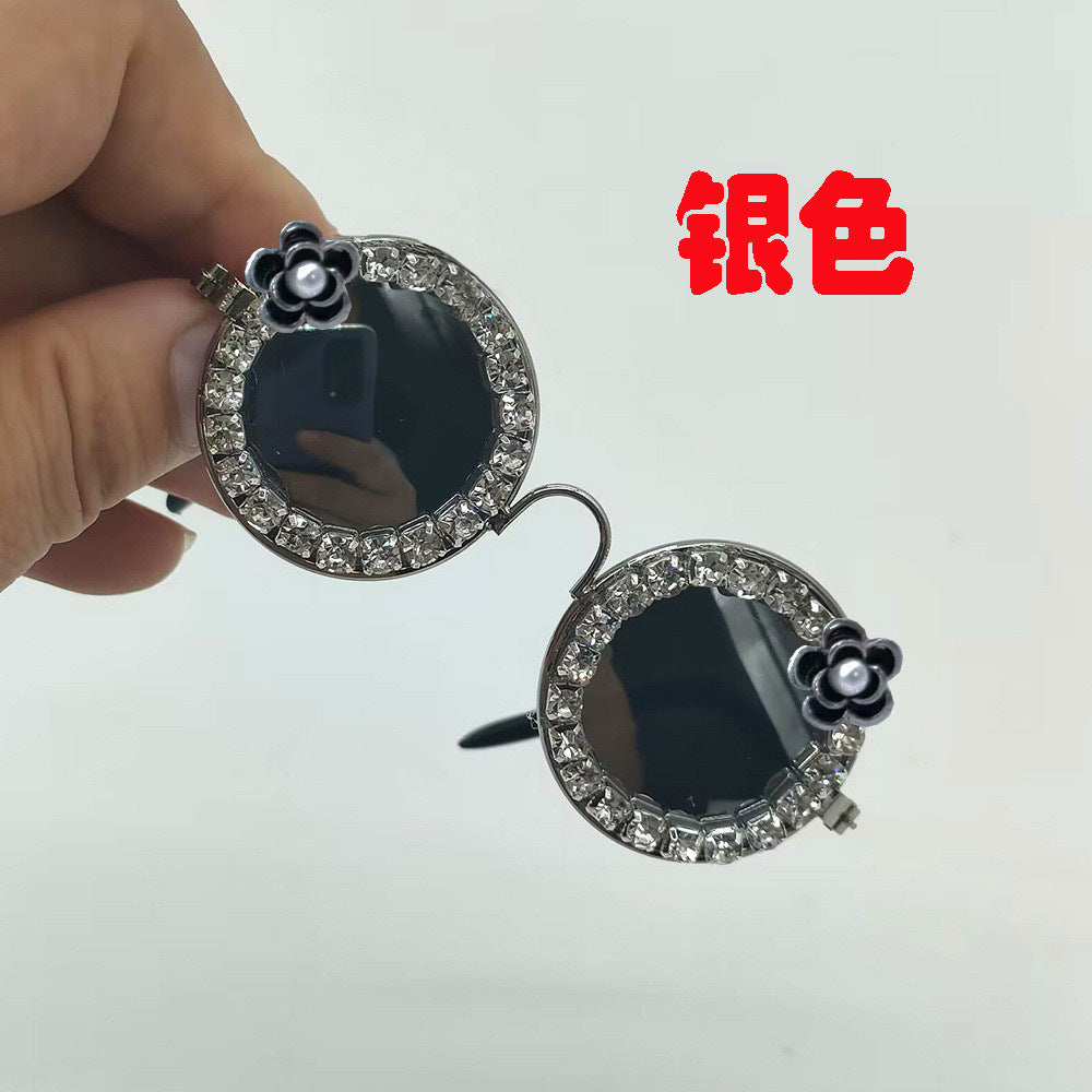 Wholesale Pet cat dog glasses windproof sunglasses beach photography sunglasses