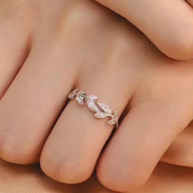 Wholesale romantic encounter couple ring sterling silver pair of light luxury niche men and women ring wedding ring Valentine's Day gift