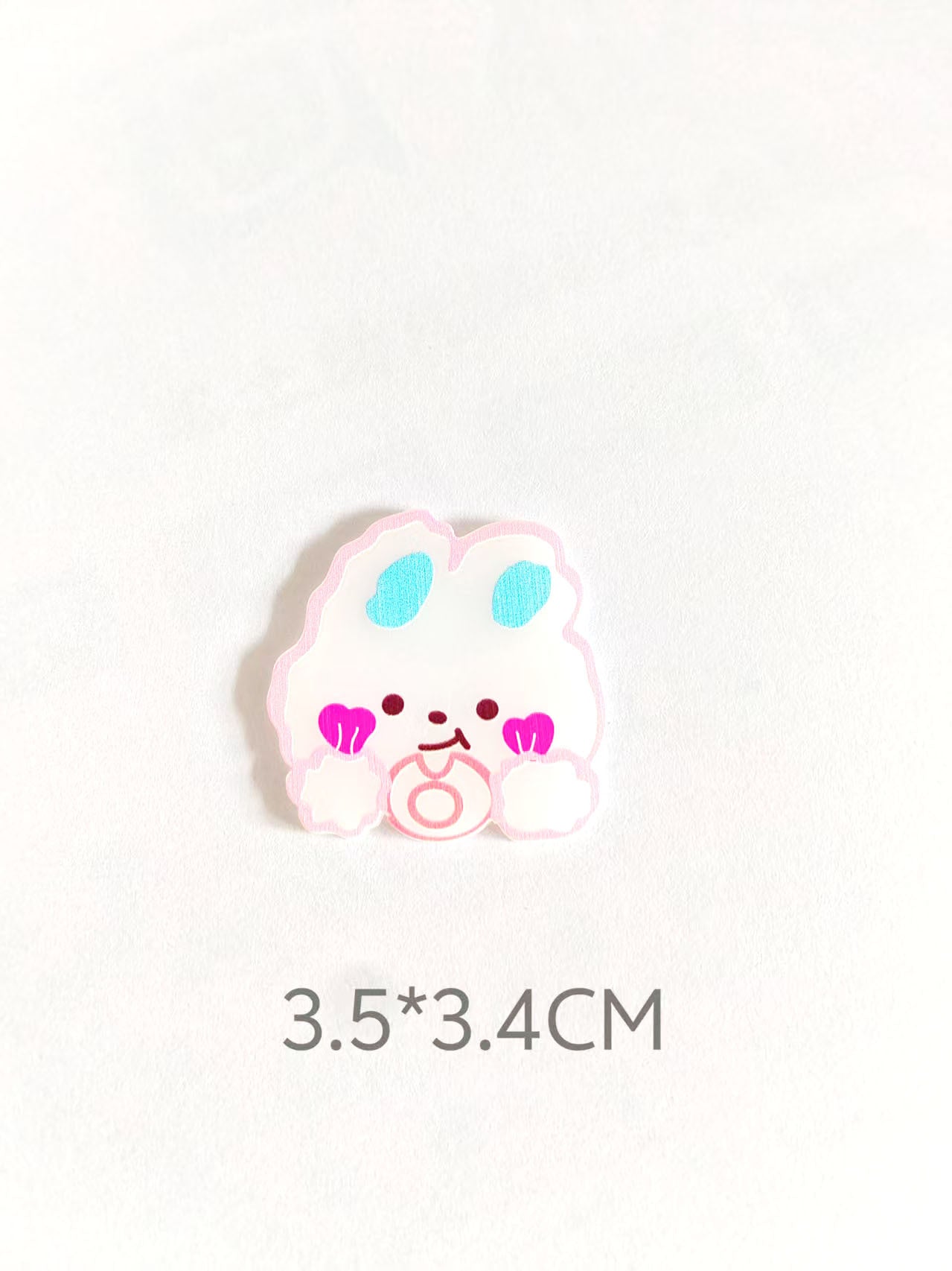 Wholesale 10pcs Butterfly Rabbit Five-petaled Flower Acrylic Flatback