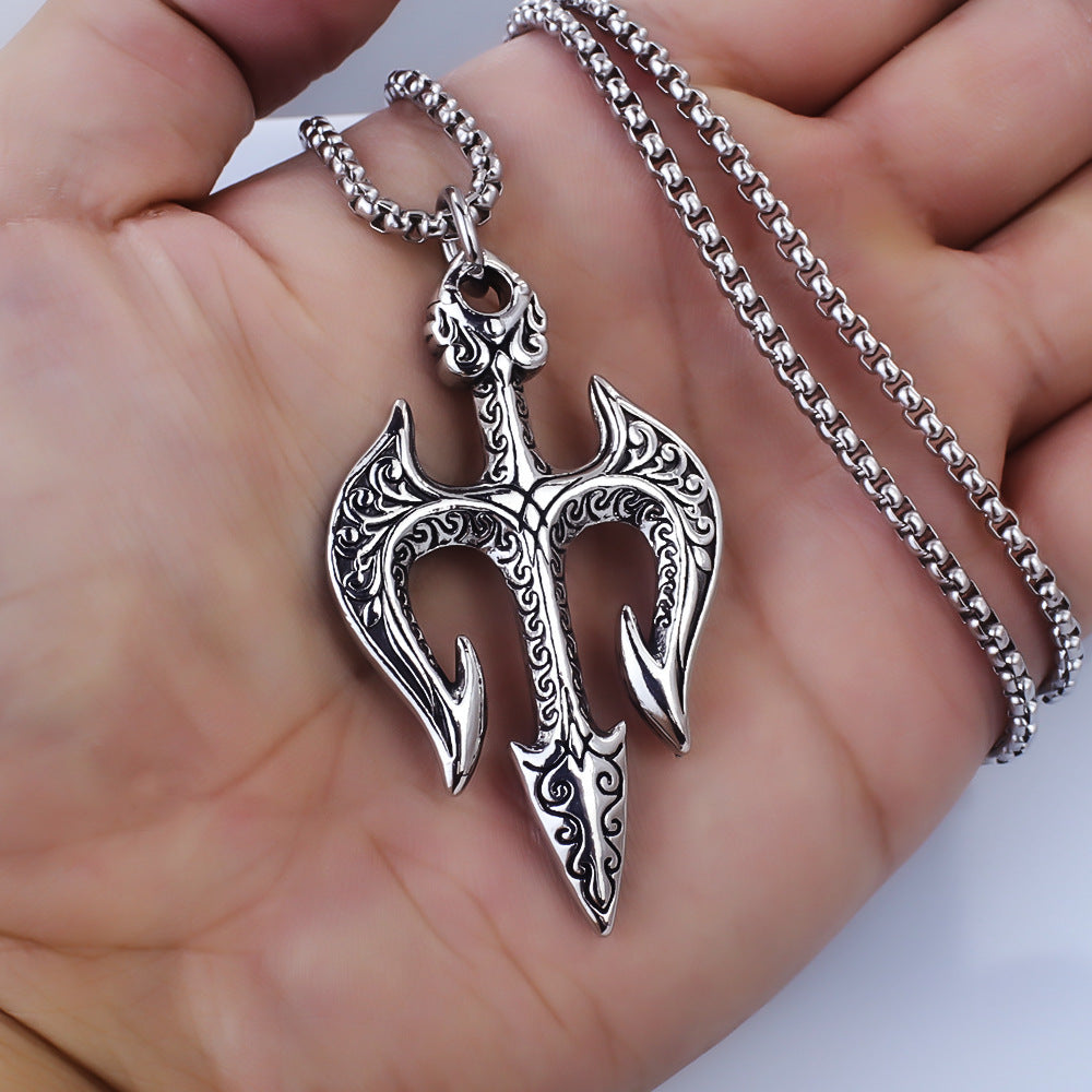 Wholesale Vintage Eagle Wings Alloy Pendant Necklace