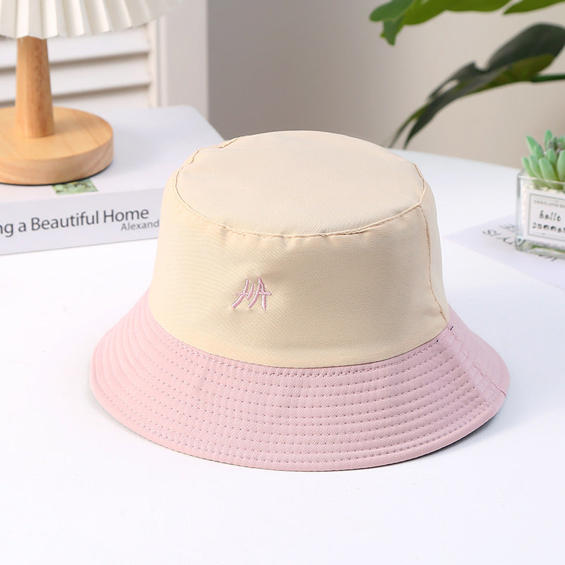 Bordado de color al por mayor Bordado de poliéster Sunshade Bucket Bucket Sombrero