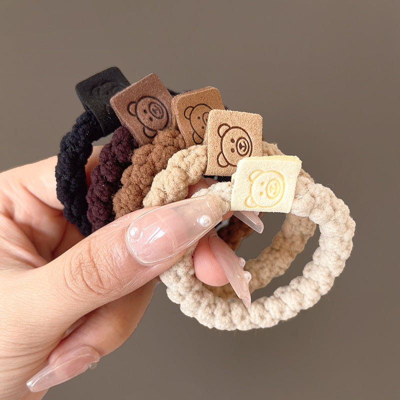 Wholesale Hairband Girls Heart Thick Five-piece Set